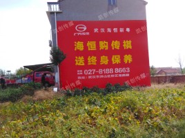 凭祥县农村墙体广告给农村人民带来方便
