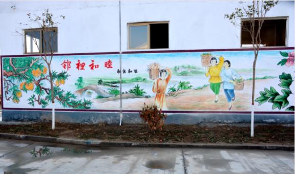 凭祥县乡镇文化墙 乡风文明焕发新活力