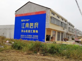 凭祥县农村墙体广告在不同形式上面展现的不同特色