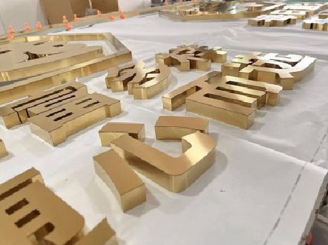 凭祥县拉丝不锈钢字的特点。